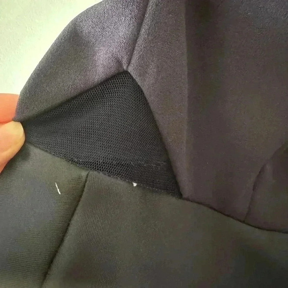 Juniors Double Tiered Short Formal Halter Dress - Picture 3 of 6